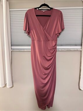 Womens Maternity Wrap Dress